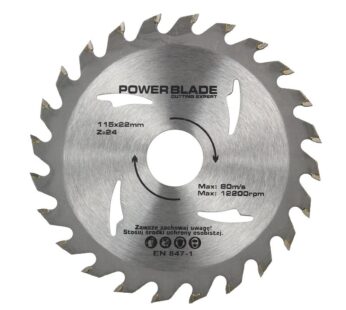 Tarcza widiowa 115mmx22x24T power blade M09048