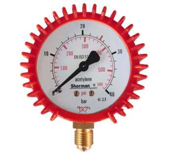 Manometr acetylen 40 bar 12×1,5