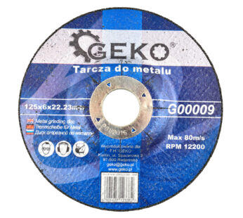 Tarcza 125×6,0 GEKO G00009