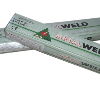 Elektroda spawalnicza zasadowa do stali czarnej 3,2mm Metalweld Basoweld 1kg